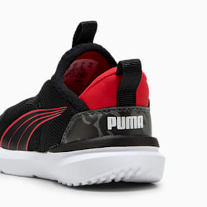 ベビー クルーズ イーズイン カモ スニーカー 12-16cm, PUMA Black-For All Time Red, extralarge-JPN