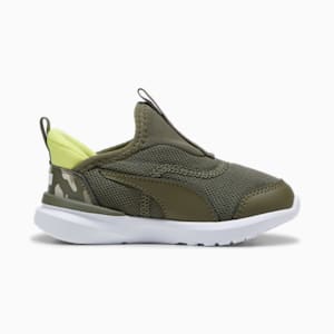 ベビー クルーズ イーズイン カモ スニーカー 12-16cm, Loden Green-Lemon Sherbert, extralarge-JPN