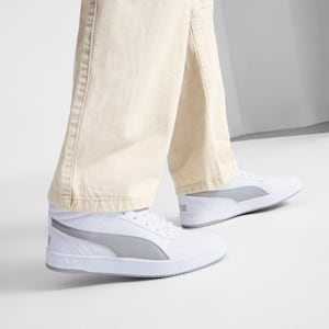 Sneakers PUMA Dribble montantes Homme, PUMA White-Smokey Gray, extralarge