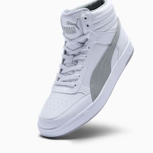 Sneakers PUMA Dribble montantes Homme, PUMA White-Smokey Gray, extralarge