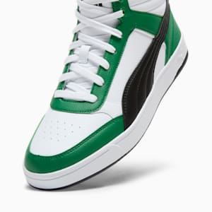 Sneakers PUMA Dribble montantes Homme, PUMA White-PUMA Black-Archive Green, extralarge