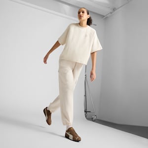 Tenis Speedcat Piping para mujer, Haute Coffee-Frosted Ivory, extralarge