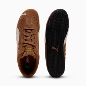 Tenis Speedcat Piping para mujer, Haute Coffee-Frosted Ivory, extralarge