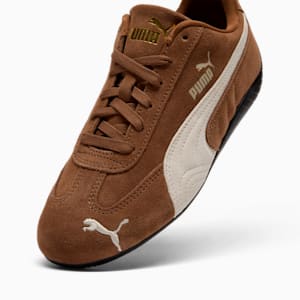 Tenis Speedcat Piping para mujer, Haute Coffee-Frosted Ivory, extralarge
