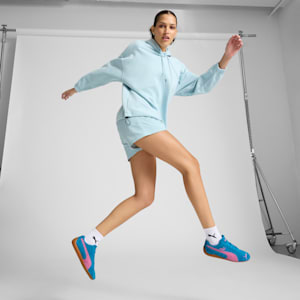 Zapatillas Speedcat OG para mujer, Tropical Blue-Poised Pink, extralarge