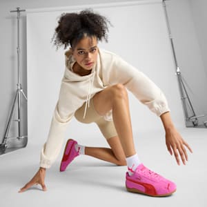 Zapatillas Speedcat OG para mujer, Pink Pixel-Glowing Red, extralarge