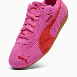 Tenis Speedcat Piping para mujer, Pink Pixel-Glowing Red, extralarge