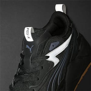 ユニセックス RS-X エフェクト ライツ オン リフレクト スニーカー, PUMA Black-PUMA Black-Galactic Gray, extralarge-JPN