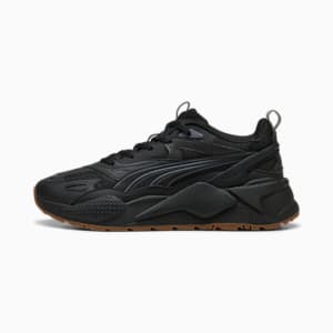 ユニセックス RS-X エフェクト ライツ オン リフレクト スニーカー, PUMA Black-PUMA Black-Galactic Gray, extralarge-JPN