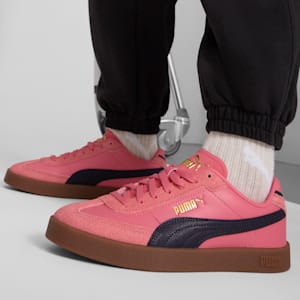 PUMA Club II Era Women's Sneakers, Magic Rose-New Navy-Gum, extralarge