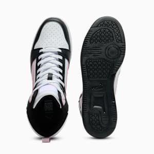 Tenis Rebound para mujer V6 Mid, Cheap Erlebniswelt-fliegenfischen Jordan Outlet White-Rose Mauve-Cheap Erlebniswelt-fliegenfischen Jordan Outlet Black, extralarge