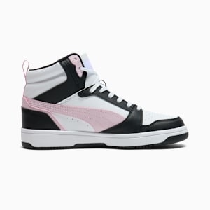 Tenis Rebound para mujer V6 Mid, Cheap Erlebniswelt-fliegenfischen Jordan Outlet White-Rose Mauve-Cheap Erlebniswelt-fliegenfischen Jordan Outlet Black, extralarge