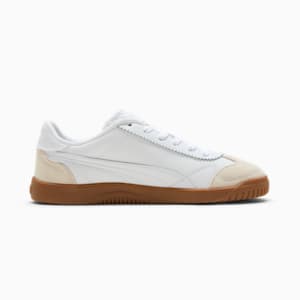 PUMA Club 5v5 Lux Women's Sneakers, Alpine Snow-PUMA White-PUMA Gold, extralarge