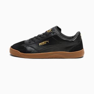Black puma with brown sole shop