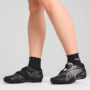 Mostro Metallic Men's Sneakers, PUMA Black-PUMA Silver, extralarge