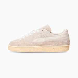 Suede Moccasin Casual Sneakers, Frosted Ivory-Warm White, extralarge-IND