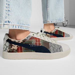 Tenis Clyde Denim, Brandy-Light Sand, extralarge