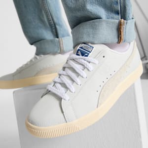 Tenis  Clyde Laundry Boys II, PUMA White-Frosted Ivory, extralarge