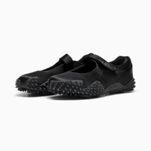 ウィメンズ モストロ フェイ サテン スニーカー, PUMA Black-Cool Dark Gray, extralarge-JPN