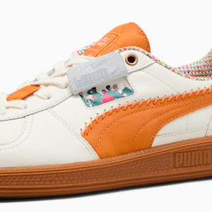 Tenis PUMA x SQUID GAME Palermo Unisex, Warm White-Pumpkin Pie, extralarge