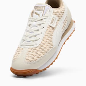 Easy Rider Knit Women's Sneakers, Warm White-PUMA White-Oak Branch, extralarge