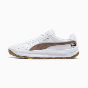 Tenis GV Special NYC Long Run Cordura para hombre, PUMA White-Haute Coffee-PUMA Silver, extralarge