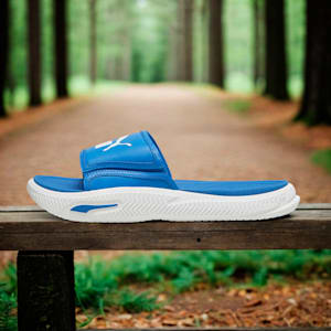Softride Pro 24 Men's Slides, PUMA Team Royal-PUMA White, extralarge-IND