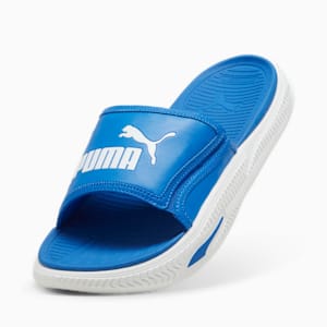 Softride Pro 24 Men's Slides, PUMA Team Royal-PUMA White, extralarge-IND