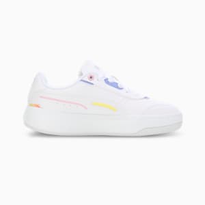 Tori Pixie Women's Sneakers, PUMA White-Lavendar Pop-Pale Lemon-PRISM PINK, extralarge-IND