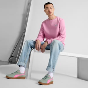 Indoor Soft Sneakers, Green Moon-Sun Struck, extralarge