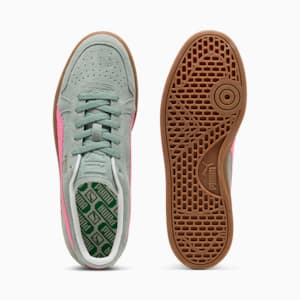 Indoor Soft Sneakers, Green Moon-Sun Struck, extralarge