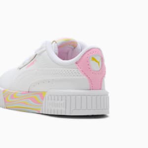 Carina 2.0 Endless Summer Toddlers' Sneakers, PUMA White-Pink Lilac-Lemon Meringue, extralarge