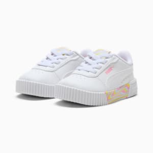 Sneakers Carina 2.0 Endless Summer Bébé, PUMA White-Pink Lilac-Lemon Meringue, extralarge