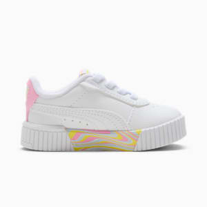 Carina 2.0 Endless Summer Toddlers' Sneakers, PUMA White-Pink Lilac-Lemon Meringue, extralarge