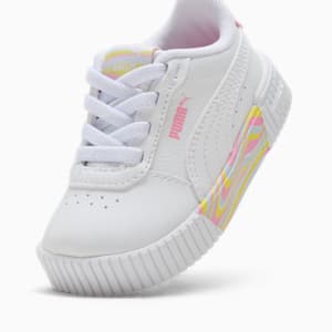 Carina 2.0 Endless Summer Toddlers' Sneakers, PUMA White-Pink Lilac-Lemon Meringue, extralarge