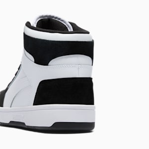 Rebound LayUp SL INK Men's Sneakers, PUMA White-PUMA Black, extralarge