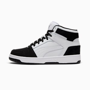 Tenis para hombre Rebound LayUp SL INK, PUMA White-PUMA Black, extralarge
