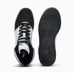 Rebound LayUp SL INK Men's Sneakers, PUMA White-PUMA Black, extralarge