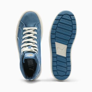 Tenis Kaia 2.0 Mid Novelty para mujer, Blue Horizon-Frosted Ivory-PUMA White, extralarge