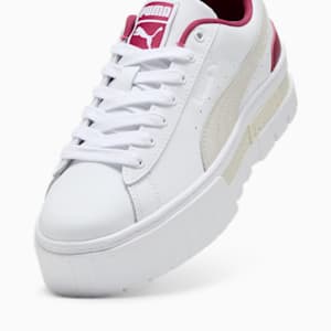 ウィメンズ メイズ リュクス スニーカー, PUMA White-Port, extralarge-JPN