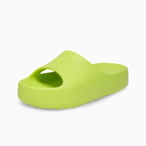 Shibusa Slides, Lime Sheen, extralarge-IND