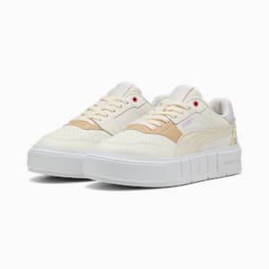 Tenis Cali Court Secret Garden para mujer, Warm White-PUMA White, extralarge