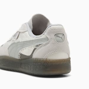 Tenis Palermo Moda Glam Athletics para mujer, Feather Gray-Shadow Gray, extralarge