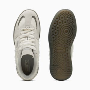 Tenis Palermo Moda Glam Athletics para mujer, Feather Gray-Shadow Gray, extralarge