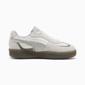 Tenis Palermo Moda Glam Athletics para mujer, Feather Gray-Shadow Gray, extralarge