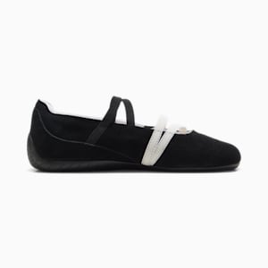Chaussures en suède Speedcat Ballet Femme, PUMA Black-PUMA White-Warm White, extralarge