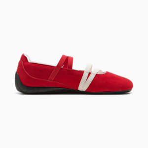 Speedcat Ballet Suede Women's Shoes, For All Time Red-PUMA White-PUMA Black, extralarge