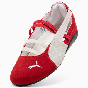 Tenis de gamuza para mujer Speedcat Ballet, For All Time Red-PUMA White-PUMA Black, extralarge