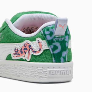 Tenis Suede XL Cats Club para niños, Archive Green-PUMA White, extralarge