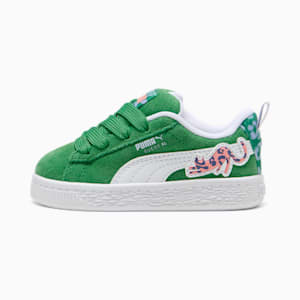 Tenis Suede XL Cats Club para niños, Archive Green-PUMA White, extralarge